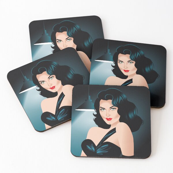 Item preview, Ava in Film Noir designed and sold by AleMogolloArt.
