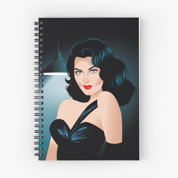 Item preview, Ava in Film Noir designed and sold by AleMogolloArt.
