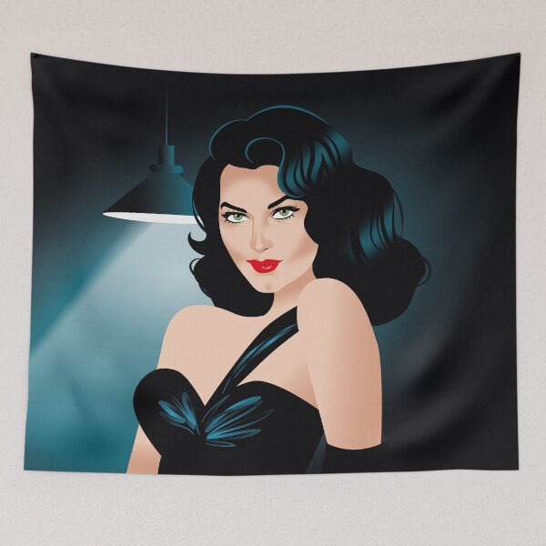 Item preview, Ava in Film Noir designed and sold by AleMogolloArt.