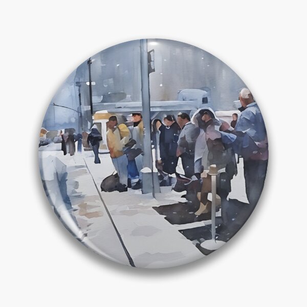 Item preview, Crosswalk Cold designed and sold by RCWatercolours.