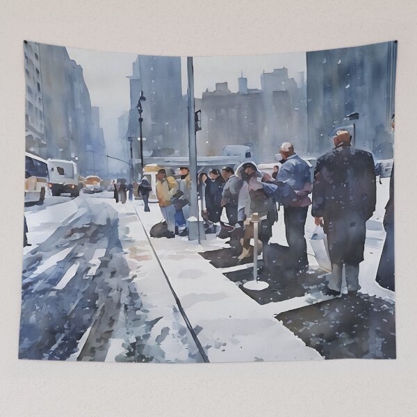 Item preview, Crosswalk Cold designed and sold by RCWatercolours.