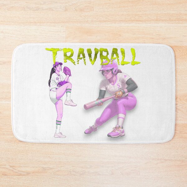 Item preview, TRAVBALL Graphic Art Modern Anime-Style Women’s Baseball  designed and sold by blacK1982White.