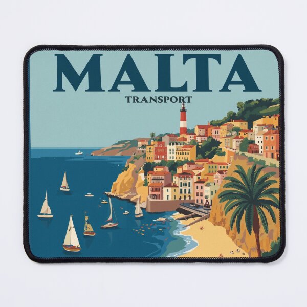 Item preview, Malta Travel Poster designed and sold by CaliforniaDi.