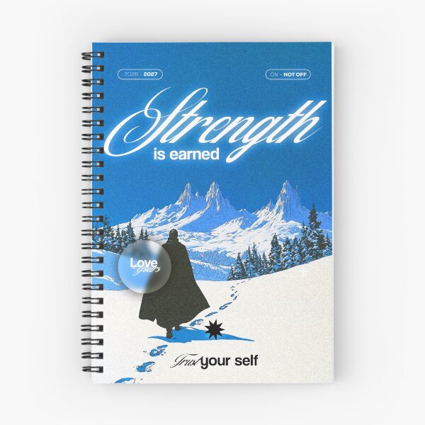 Item preview, Strength Is Earned – Minimal Motivation Quote designed and sold by Terrero.