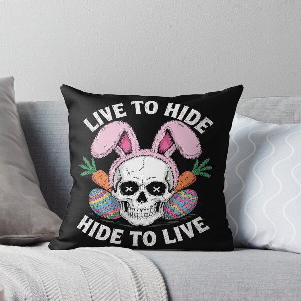Item preview, Live to Hide, Hide To Live Biker Bunny Easter  designed and sold by AquaKiev.