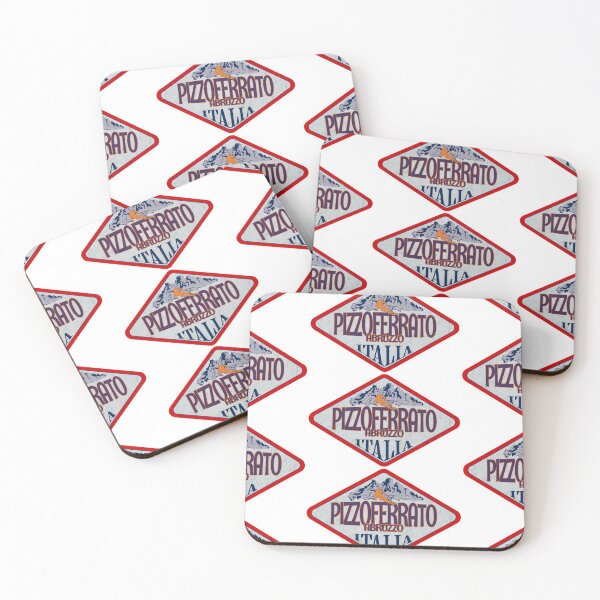 Item preview, Pizzoferrato, Abruzzo, Chieti, Italy, Italia, Vintage skiing badge design designed and sold by Wanderful-roads.