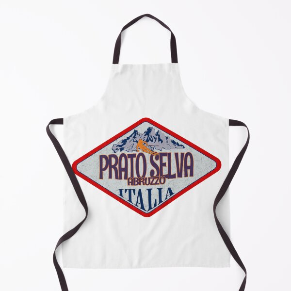 Item preview, Prato Selva, Abruzzo, Teramo, Italy, Italia, Vintage skiing badge design designed and sold by Wanderful-roads.