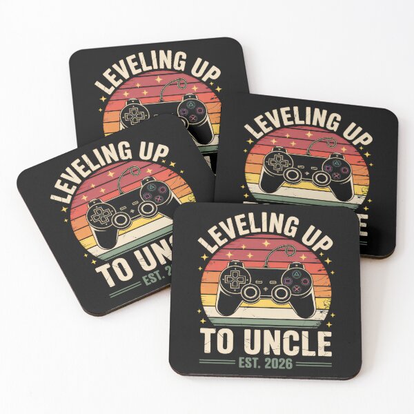 Item preview, Leveled Up to Uncle 2026 designed and sold by Blok45.