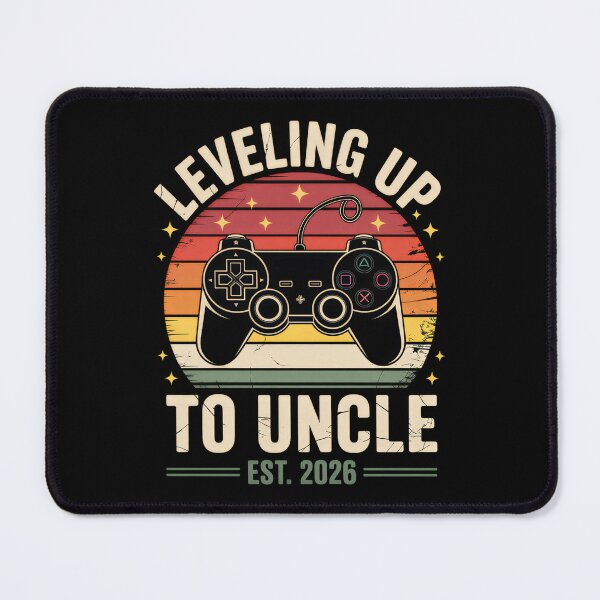 Item preview, Leveled Up to Uncle 2026 designed and sold by Blok45.