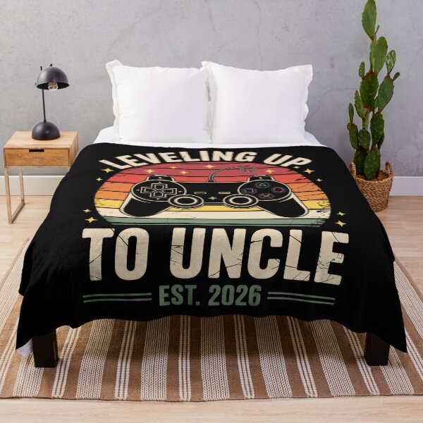 Item preview, Leveled Up to Uncle 2026 designed and sold by Blok45.