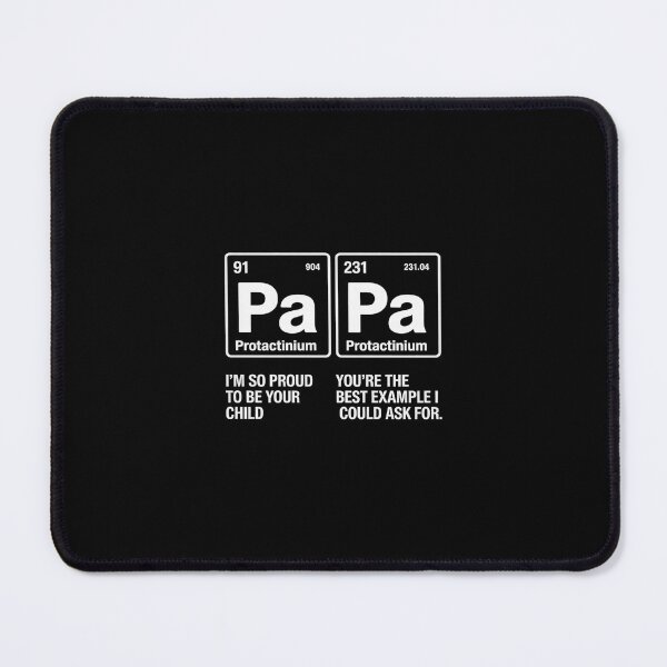 Item preview, PAPA Fathers Day Men Men Elements Periodic Table  designed and sold by SyntaxClaw.