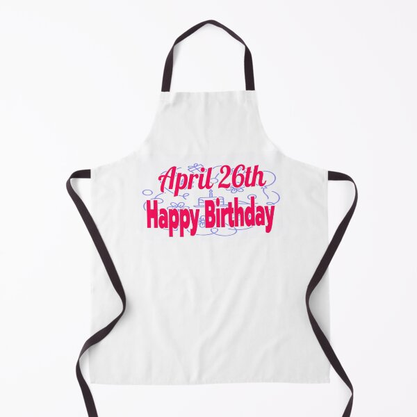 Item preview, Birthday April 26th designed and sold by Sujinthaiart.