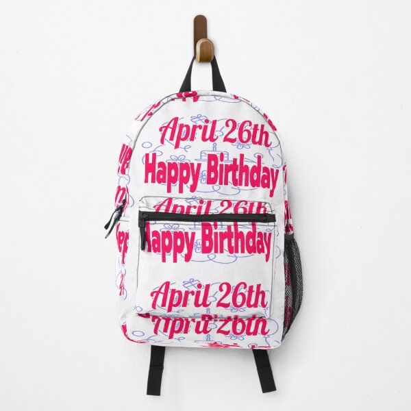 Item preview, Birthday April 26th designed and sold by Sujinthaiart.