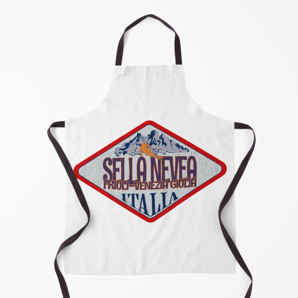 Item preview, Sella Nevea, Friuli-Venezia Giulia, Udine, Italy, Italia, Vintage skiing badge design designed and sold by Wanderful-roads.