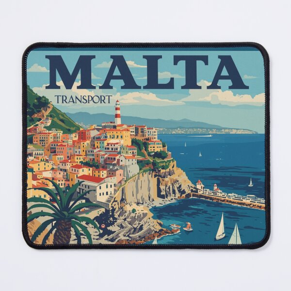Item preview, Malta Travel Poster designed and sold by CaliforniaDi.