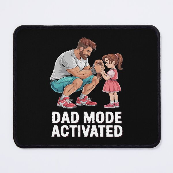 Item preview, Dad Mode Activated Fathers Day Gym Workout Bodybuilding Papa designed and sold by MarryIsMonth.