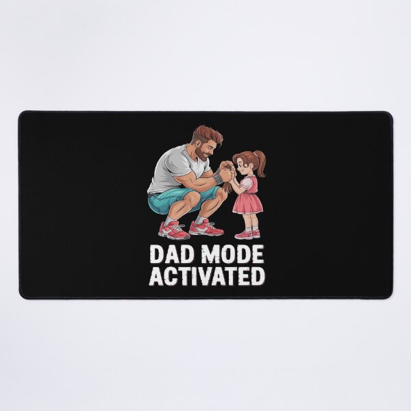 Item preview, Dad Mode Activated Fathers Day Gym Workout Bodybuilding Papa designed and sold by MarryIsMonth.