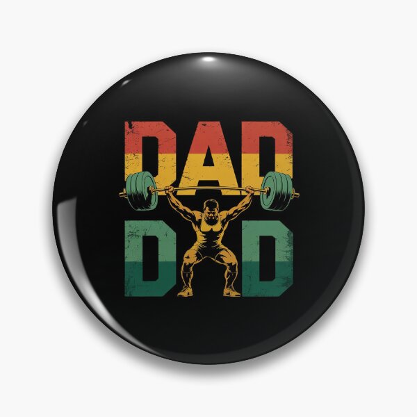 Item preview, Dad Weightlifter Gym Fathers Day  designed and sold by FadeOfThrone.