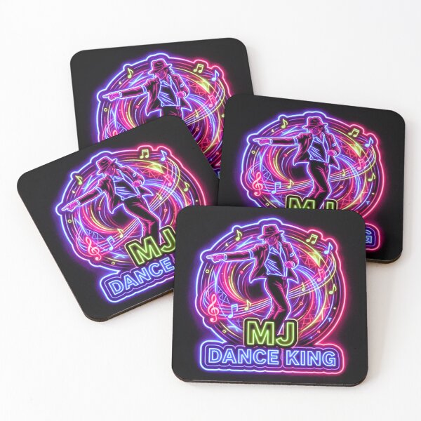 Item preview, MJ Dance King Magical Light Neon Sign Art designed and sold by ExploreAura Studio.