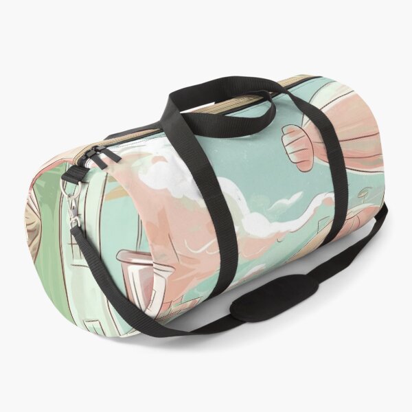 Item preview, Pastel Futuristic City Bicycle Illustration designed and sold by Ed & Harmony.