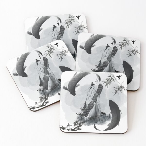 Item preview, Zen Melody - Ink Music and Koi Fish designed and sold by Kanniax.