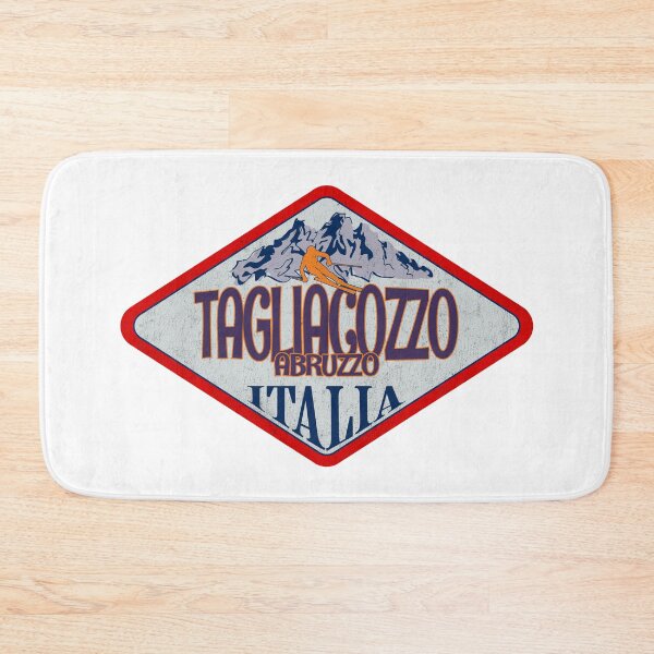 Item preview, Tagliacozzo, Abruzzo, L’Aquila, Italy, Italia, Vintage skiing badge design designed and sold by Wanderful-roads.