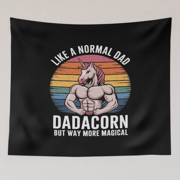 Item preview, Dadacorn Unicorn Dad Gym Workout Father's Day  designed and sold by FadeOfThrone.