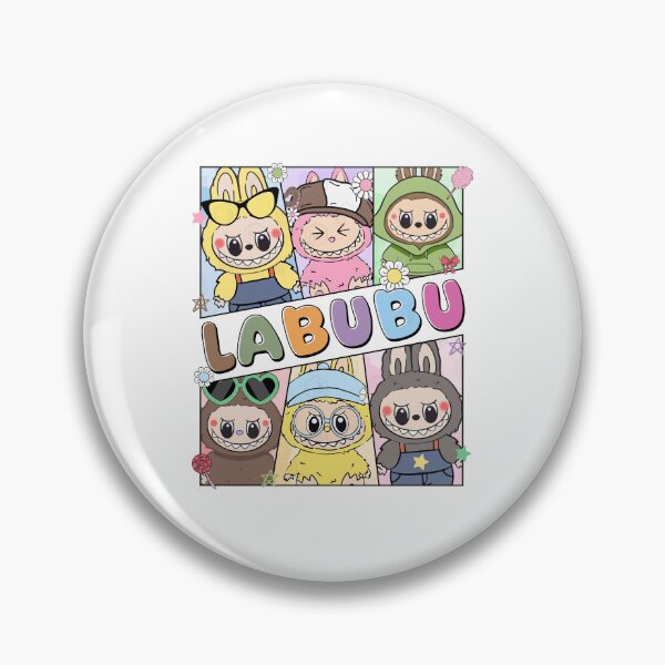 Item preview, Labubu Cute Character Collection Colorful Designer Toy Art designed and sold by timjgt.