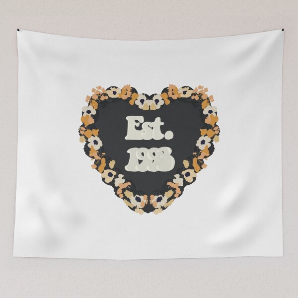 Item preview, Est. 1993 Love Heart Birthday Cake designed and sold by FreeOrca.