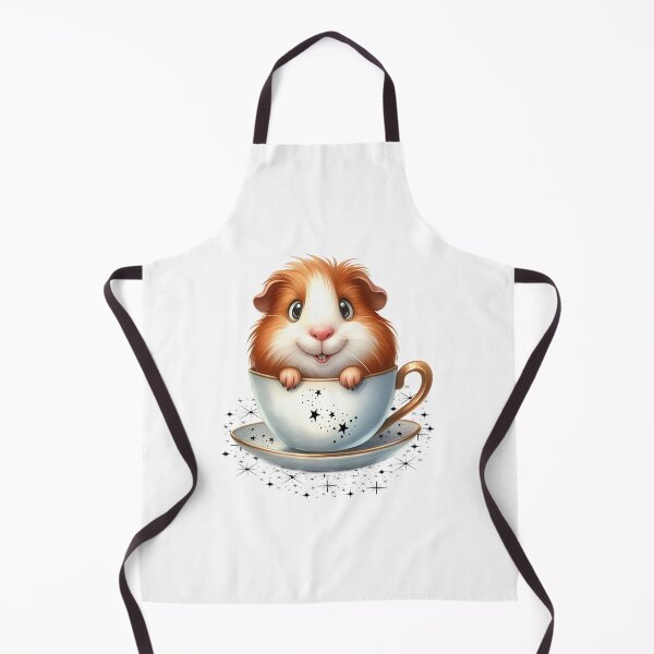 Item preview, Cute cheeky guinea pig in a teacup designed and sold by LoneAngel.