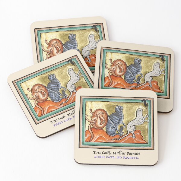 Item preview, Medieval Cats designed and sold by ebrawne.