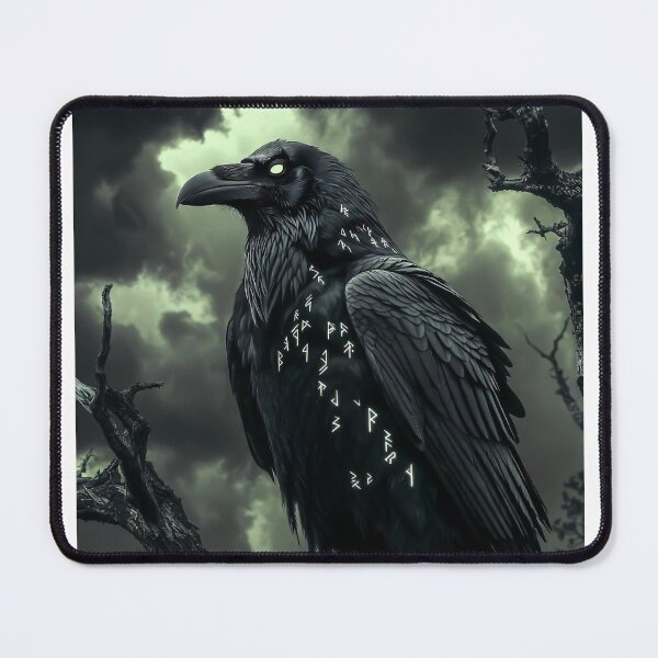 Item preview, Runic Raven of Dark Prophecy designed and sold by Jagruti_Artzone.