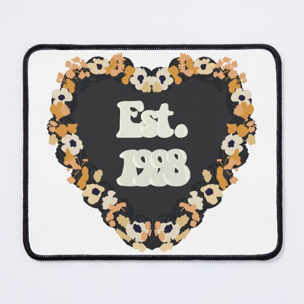 Item preview, Est. 1998 Love Heart Birthday Cake designed and sold by FreeOrca.