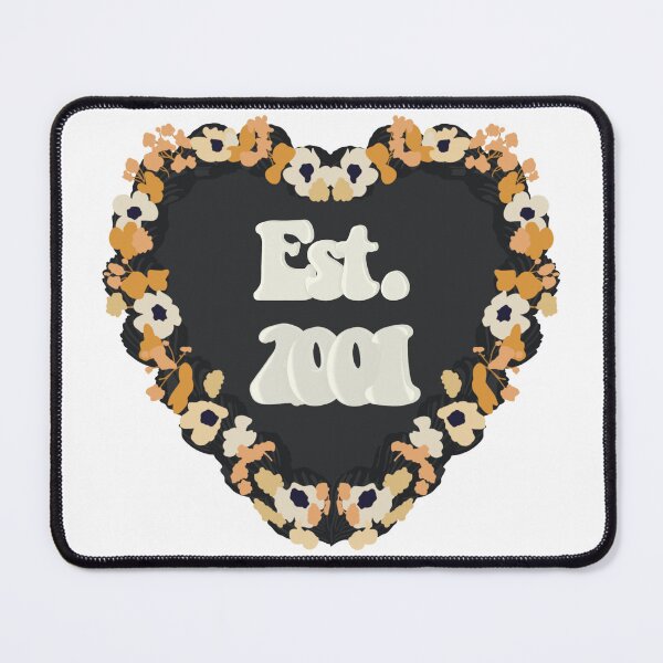 Item preview, Est. 2001 Love Heart Birthday Cake designed and sold by FreeOrca.