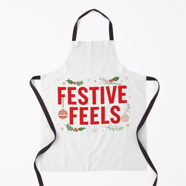 Item preview, Festive Feels Holiday Typography | Cozy Christmas & Winter Vibes Design designed and sold by Graphic Therapist.