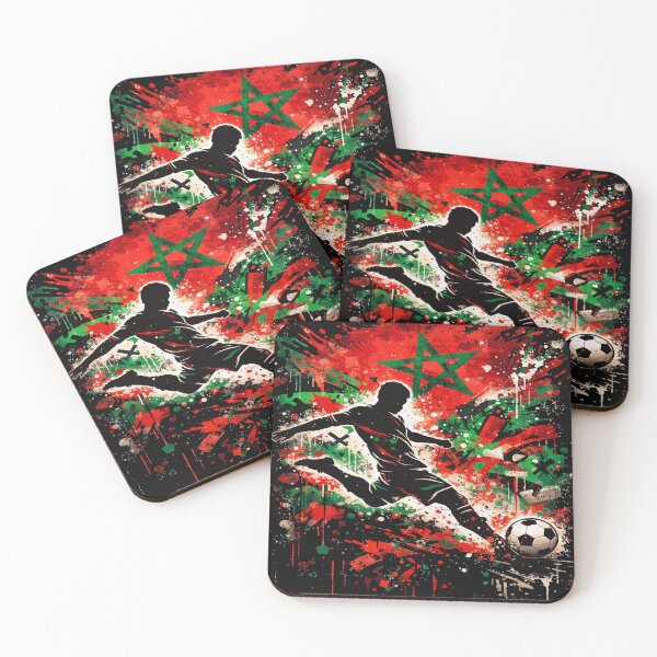 Item preview, Moroccan Football Spirit – Urban Graffiti Kick designed and sold by NEWDESINGS12.
