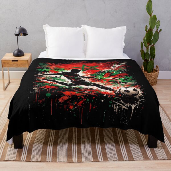 Item preview, Moroccan Football Spirit – Urban Graffiti Kick designed and sold by NEWDESINGS12.