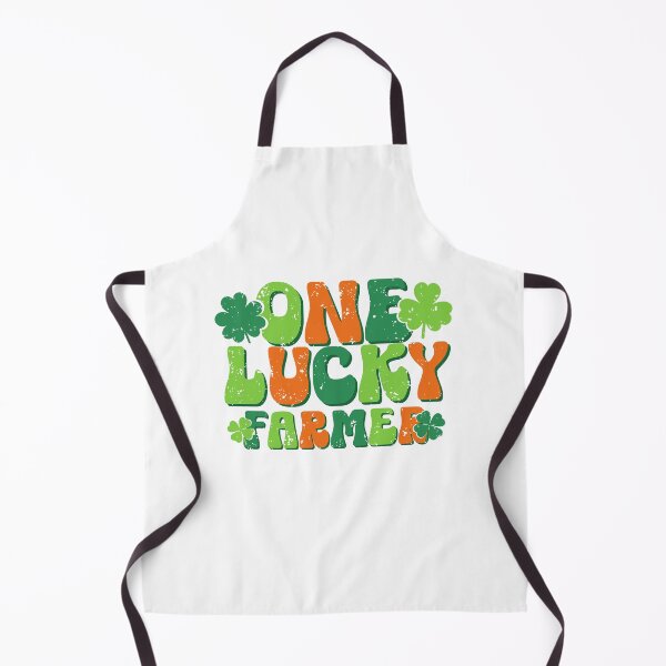 Item preview, One Lucky Farmer - Retro St. Patrick’s Day designed and sold by stylishdzign.