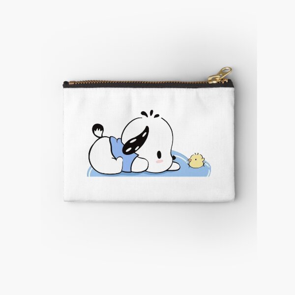 Item preview, Sleeping Pochacco with Duck Soft Cute Kawaii Art designed and sold by timjgt.