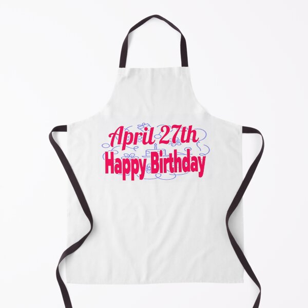 Item preview, Birthday April 27th designed and sold by Sujinthaiart.