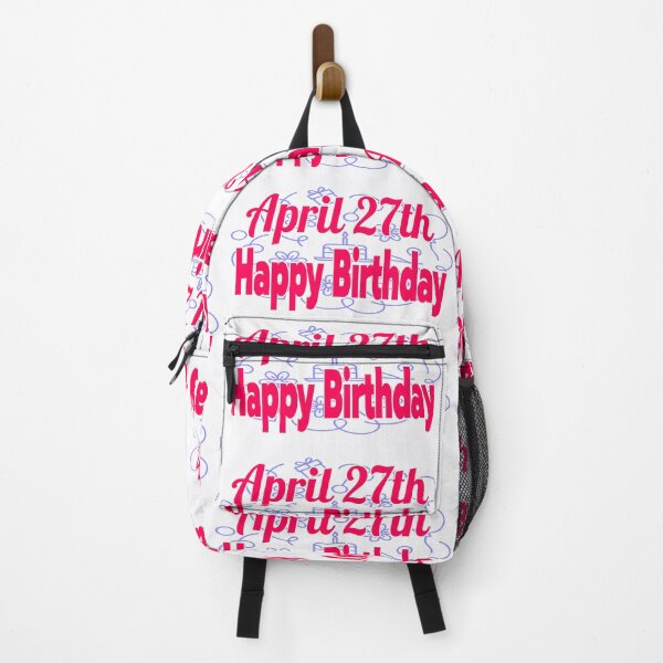 Item preview, Birthday April 27th designed and sold by Sujinthaiart.