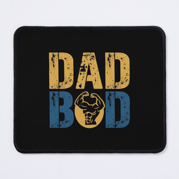 Item preview, Fathers Day Dad Bod Bodybuilding Fitness Gym Workout Muscles  designed and sold by MythWoot.