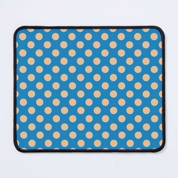 Item preview, Classic Blue Peach Polka Dots Pattern designed and sold by Ed & Harmony.