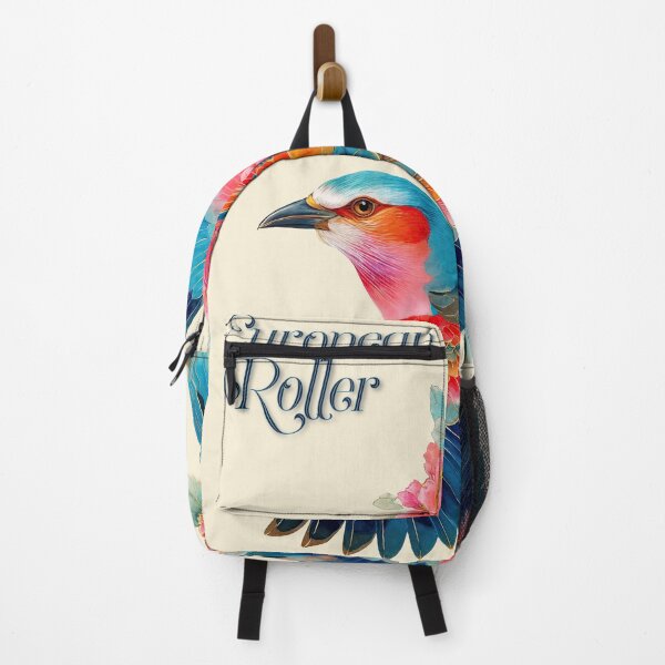 Item preview, Sky Bloom: European Roller in Vivid Flight designed and sold by ForeverPrintsOK.