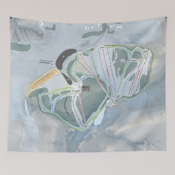 Item preview, Steeplechase Resort Trail Map designed and sold by Mapsynergy.