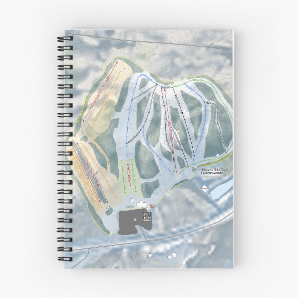 Item preview, Mount Ski Gull Resort Trail Map designed and sold by Mapsynergy.