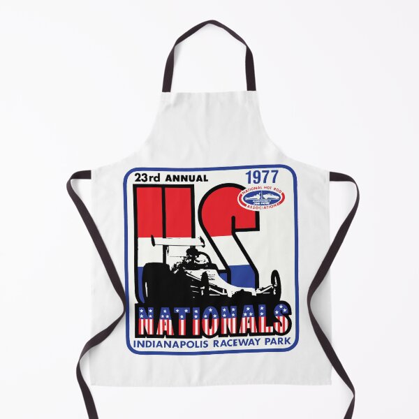Item preview, 1977 23rd Annual US Nationals drag racing championships designed and sold by retropetrol.