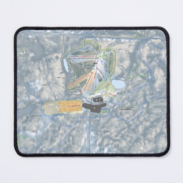 Item preview, Detroit Mountain Resort Trail Map designed and sold by Mapsynergy.