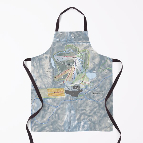 Item preview, Detroit Mountain Resort Trail Map designed and sold by Mapsynergy.