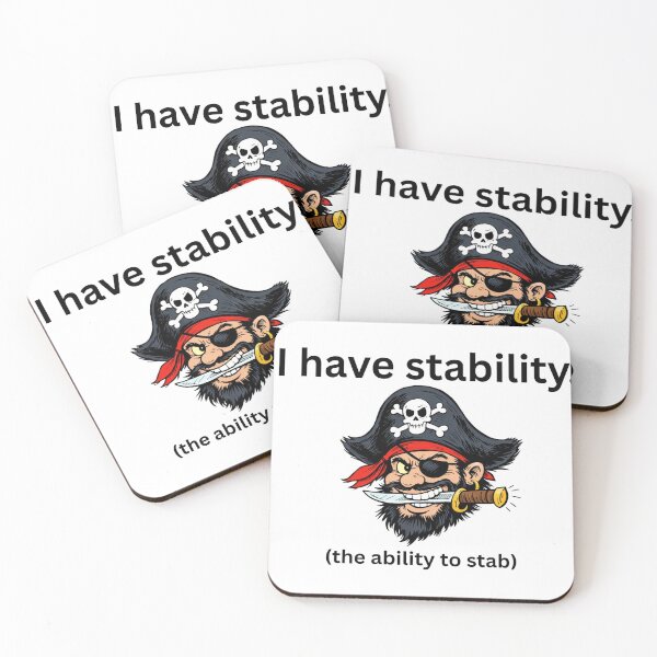 Item preview, Pirate - Stability designed and sold by RickE.